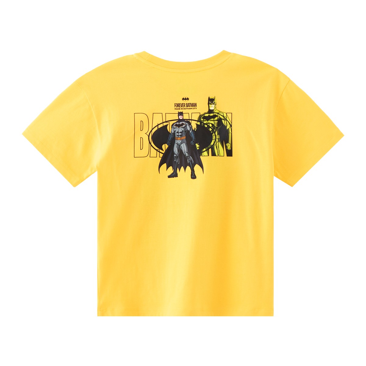 แบทแมน เสื้อยืดเด็กชาย รุ่น FMAR2505LB031 สีเหลือง_1