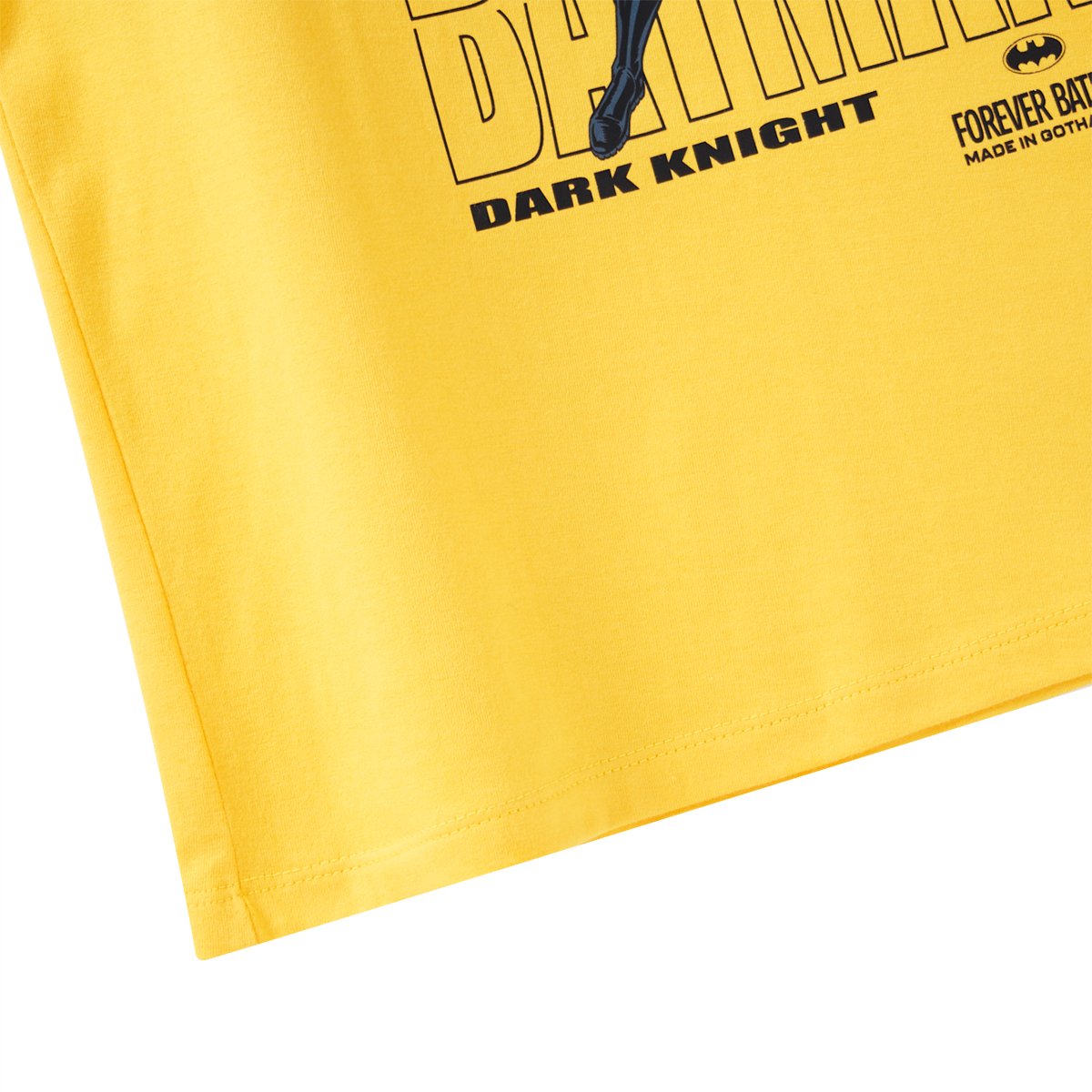 แบทแมน เสื้อยืดเด็กชาย รุ่น FMAR2505LB031 สีเหลือง_5