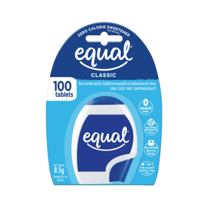 EQUAL Classic Zero Calorie Sweetener Size 8.5 g. (100 Tablets)