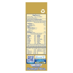 ไฮคิว 1 พลัส ซูเปอร์โกลด์ พรีไบโอโพรเทก นมยูเอชที สูตร 3 สำหรับเด็กอายุ 1 ปีขึ้นไปและทุกคนในครอบครัว รสจืด 180 มล. แพ็ค 27_thumbnail_2