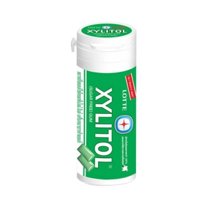 LOTTE XYLITOL GUM Lime Mint Flavor 29 g.