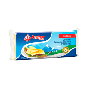 Anchor Cheddar Cheese Slices 500g.