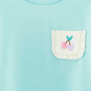 เบสิโค เสื้อครอปเด็กหญิง รุ่น FMMX2408LG007 สีมินท์_thumbnail_3