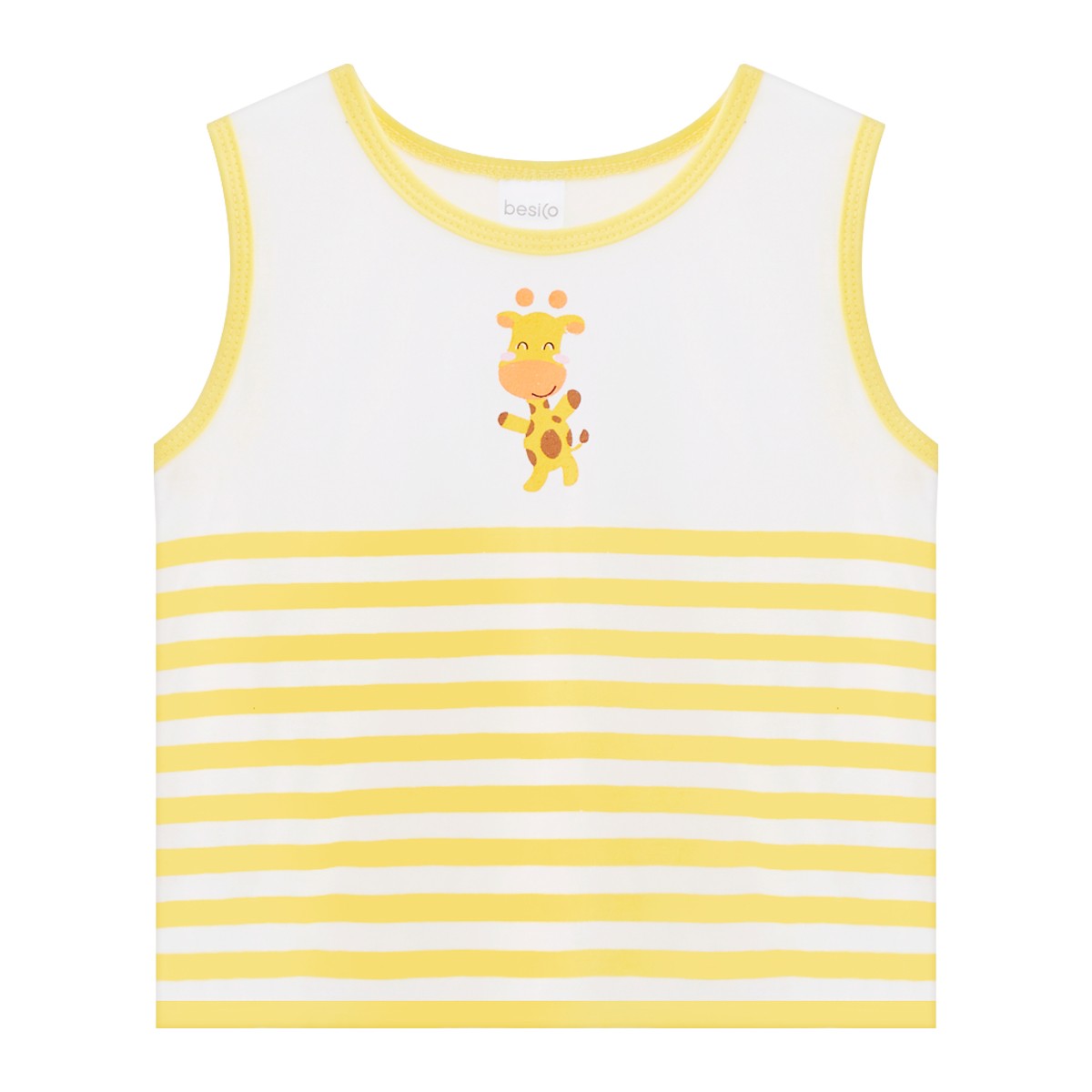 เบสิโค เสื้อกล้ามเด็กชาย รุ่น BKAS2501TB01 สีเหลือง