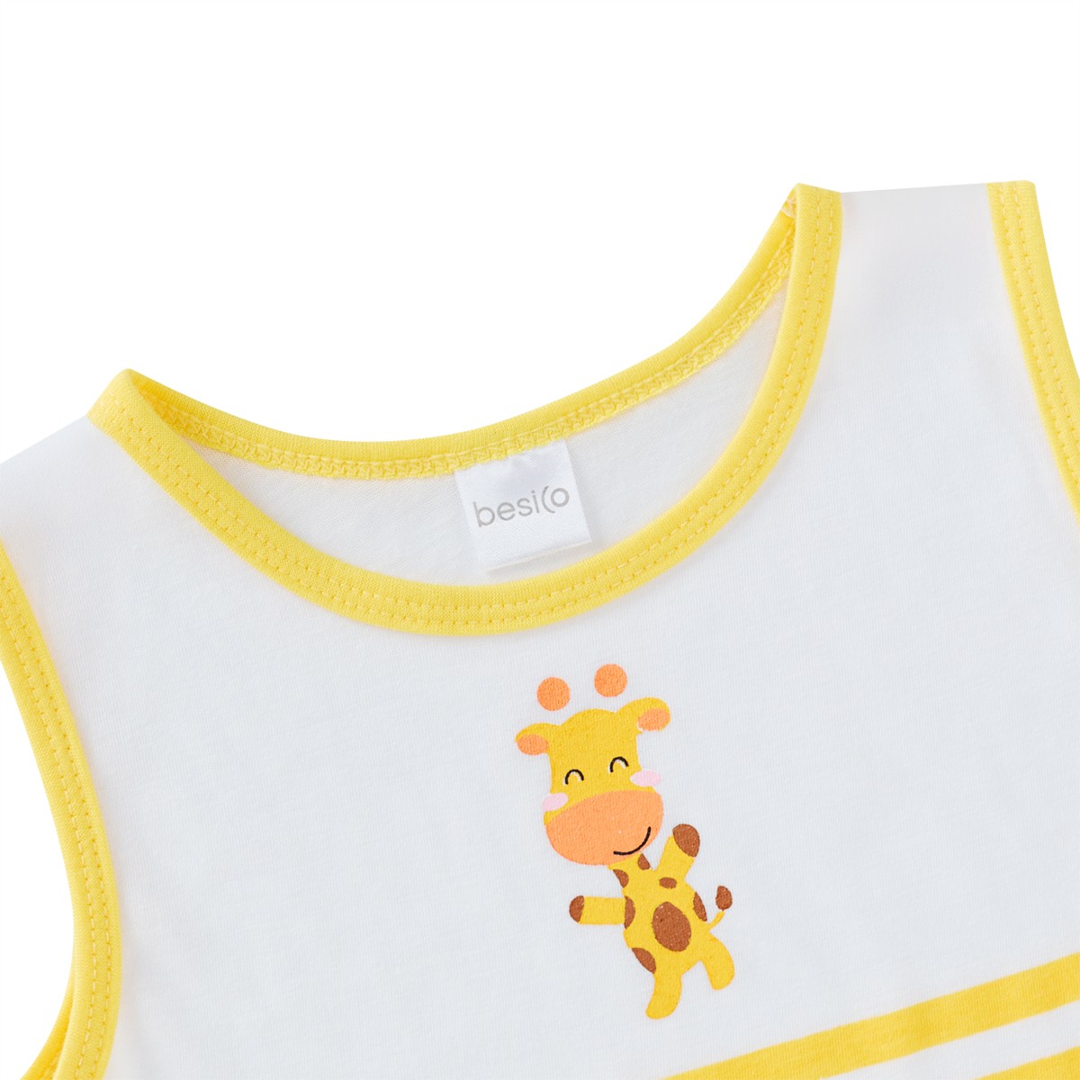 เบสิโค เสื้อกล้ามเด็กชาย รุ่น BKAS2501TB01 สีเหลือง_2
