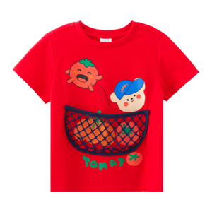 เบสิโค เสื้อยืดเด็กชาย รุ่น FPPM2502TB03 สีแดง_thumbnail