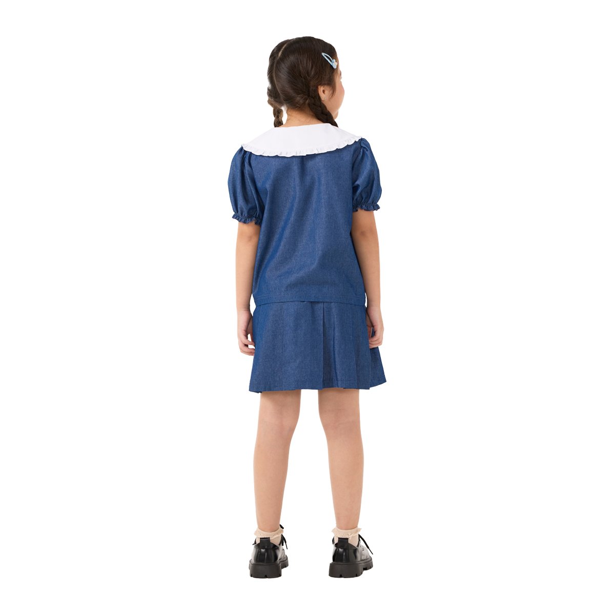 เบสิโค เสื้อยีนส์ สำหรับเด็กหญิง รุ่น FMMX2510LG002 สียีนส์_5