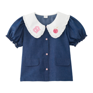 เบสิโค เสื้อยีนส์ สำหรับเด็กหญิง รุ่น FMMX2510LG002 สียีนส์_thumbnail