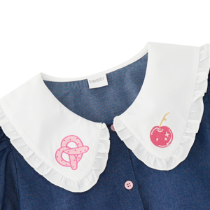 เบสิโค เสื้อยีนส์ สำหรับเด็กหญิง รุ่น FMMX2510LG002 สียีนส์_thumbnail_2