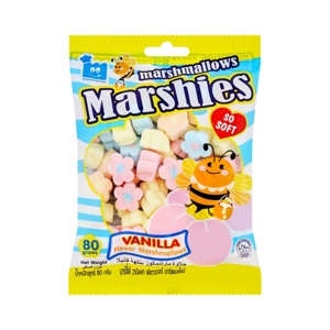 MARSHIES Marshmallows Vanilla Flowers 80 G