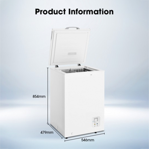 ไฮเซ่นส์ ตู้แช่แข็ง รุ่น RF129N4TW1 ขนาด 3.7 คิว สีขาว_thumbnail_2
