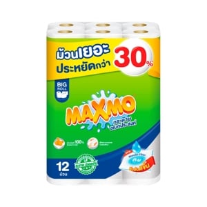 แม๊กซ์โม่ บิ๊กโรล กระดาษอเนกประสงค์ แพ็ค 12 ม้วน_thumbnail