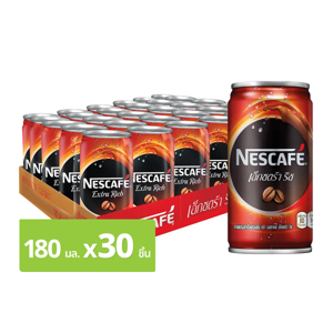 เนสกาแฟ กาแฟกระป๋องสำเร็จรูป เอ็กซตร้า ริช 180 มล. แพ็ค 30 กระป๋อง_thumbnail