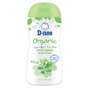 D Nee Organic for New Born Lotion Powder 180ml.