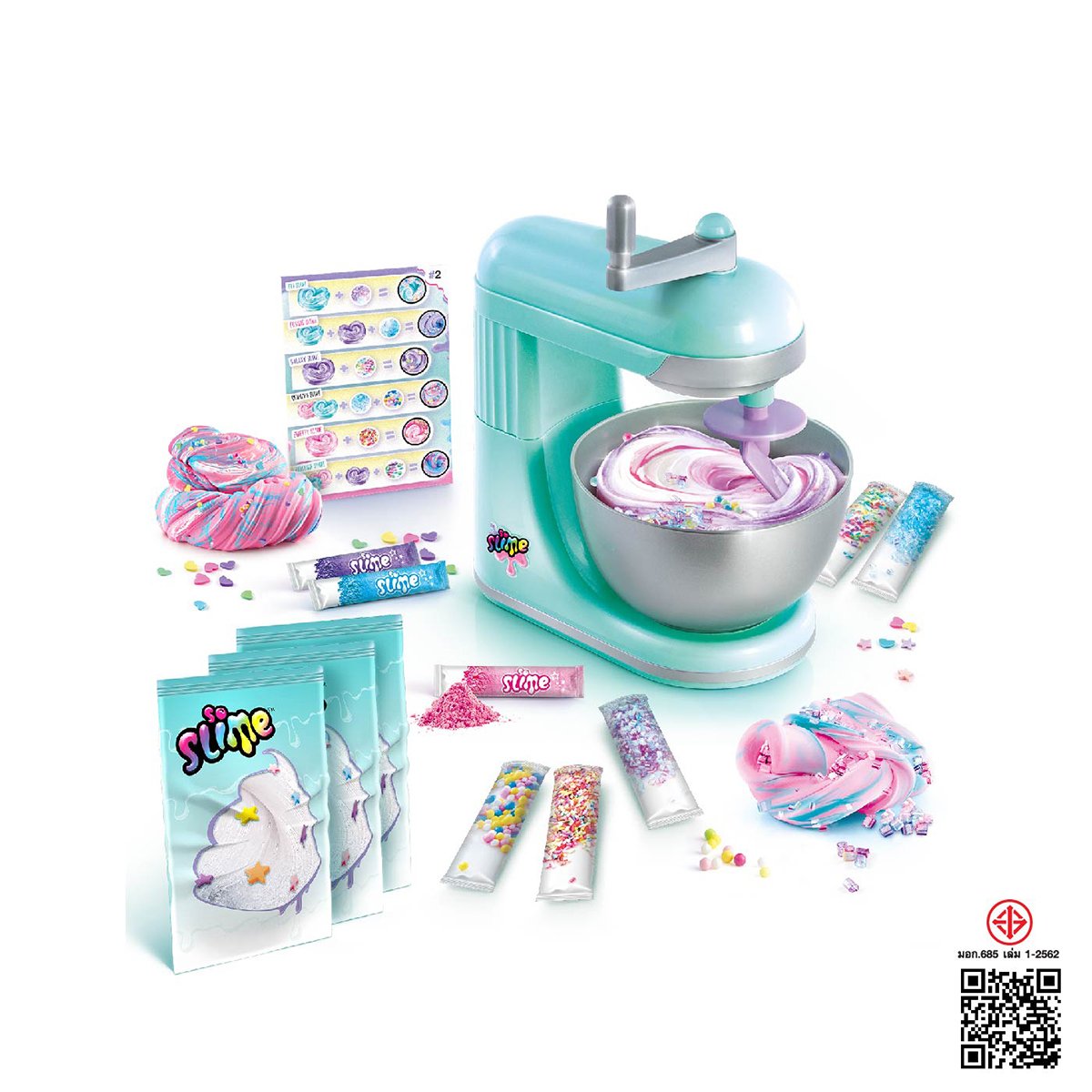 วี อาร์ ทอย ชุดเครื่องปั่นสไลม์ DIY รุ่น 76631 (สินค้าคละสี ไม่สามารถเลือกได้)_4