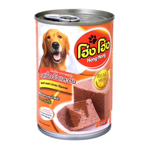 Hong Hong Dog Food Beef And Liver Flavor 400g.
