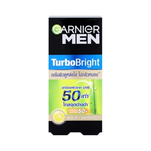 GARNIER Men Turbo Bright Spotless Serum SPF50+ 40 ml.