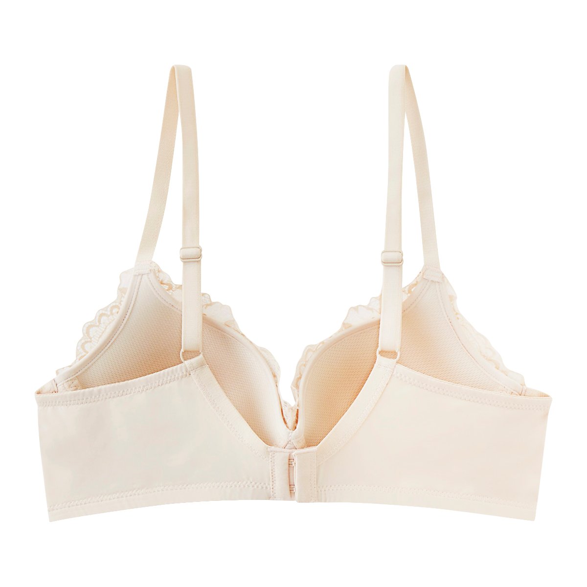 เบสิโค เสื้อชั้นในไร้โครง แต่งลูกไม้ สำหรับผู้หญิง รุ่น FSMN2307LN001 สีเบจ_1