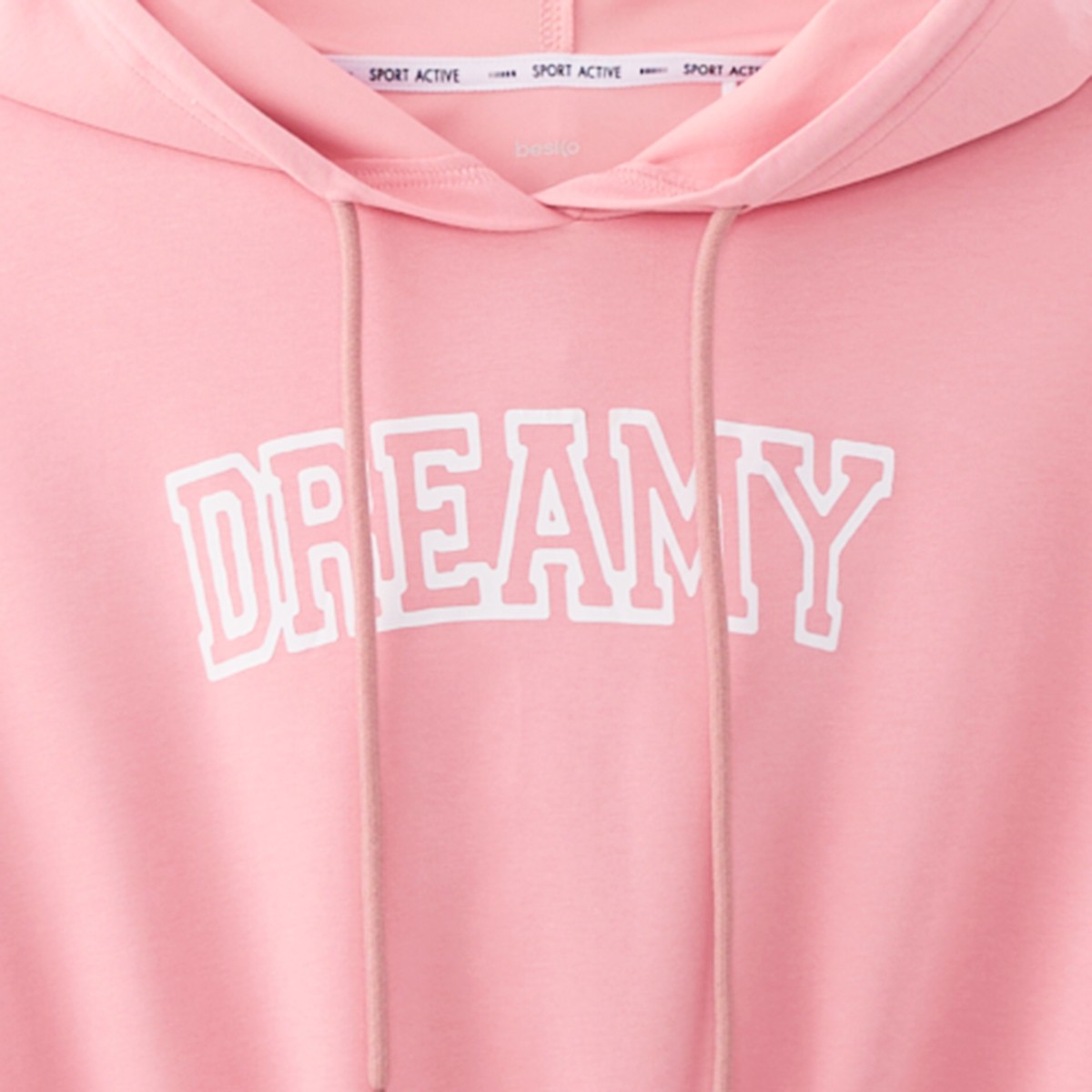 เบสิโค เสื้อฮู้ด สำหรับผู้หญิง รุ่น FDNC25Q3LA024 สีชมพู_2