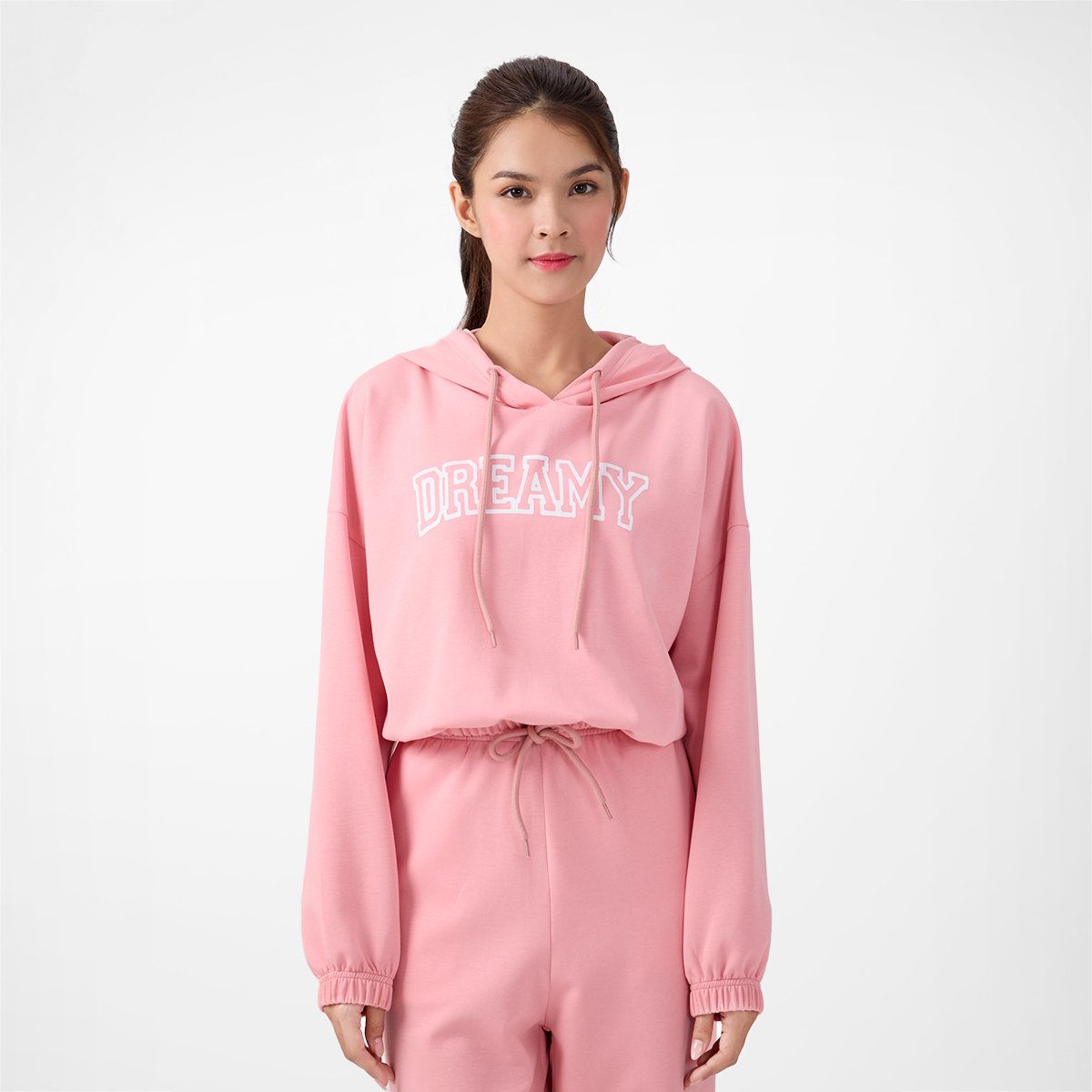 เบสิโค เสื้อฮู้ด สำหรับผู้หญิง รุ่น FDNC25Q3LA024 สีชมพู_3