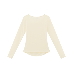 เบสิโค เสื้อแขนยาวผู้หญิง สีครีม_thumbnail_1