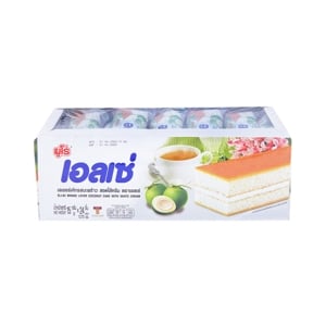 ELLSE Coconut Flavored Layer Cake with Cream Filling 15 g. 24 pcs.