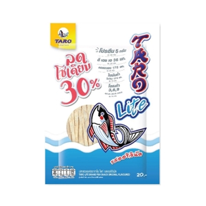 Taro Lite Fish Snack Original Flavoured 20g.