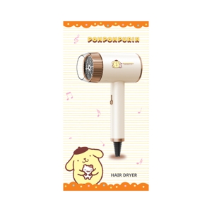 คาชิวา x ปอมปอมปุริน ไดร์เป่าผม รุ่น HR-1203 สีครีม_thumbnail_1