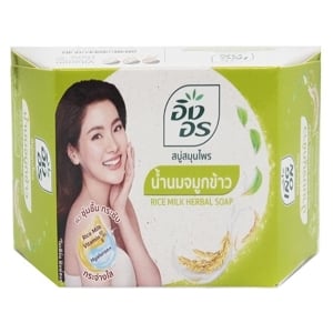อิงอร สบู่สมุนไพร สูตรน้ำนมจมูกข้าว 85 ก._thumbnail