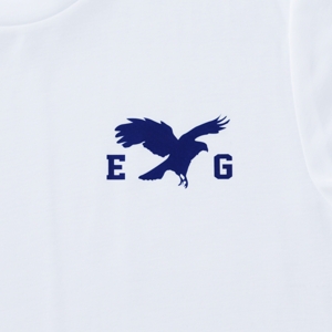 เบสิโค เสื้อยืด ปักลาย EAGLE สำหรับผู้ชาย รุ่น BCHS24Q2YM102 สีขาว_thumbnail_3