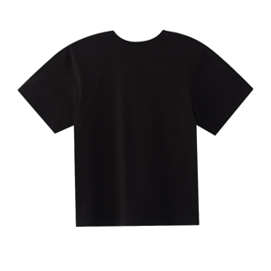 เบสิโค เสื้อแขนสั้นโอเวอร์ไซส์ สำหรับผู้ชาย รุ่น FASN25Q3YM011 สีดำ_thumbnail_1