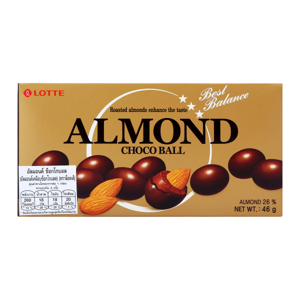 Lotte Almond Chocoball 46g.