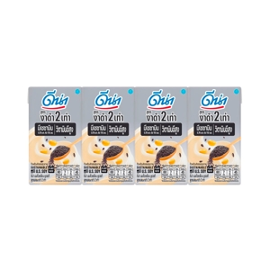 DUTCH MILL DNA UHT Soy Milk Mix With Black Sesame 110 ml. x 4