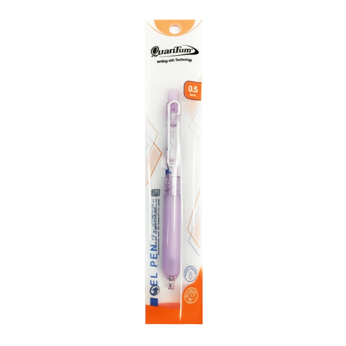 ควอนตั้ม ปากกาเจล รุ่น FI640033 ขนาด 0.5 มม. สีน้ำเงิน คละแบบ