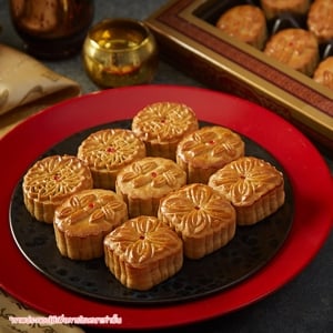 แต้ เซ่ง เฮง ขนมไหว้พระจันทร์ 9 ชิ้น รวมรส 410 ก._thumbnail
