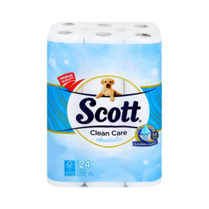 Scott Clean Care Baby Powder 3ply Pack 24roll