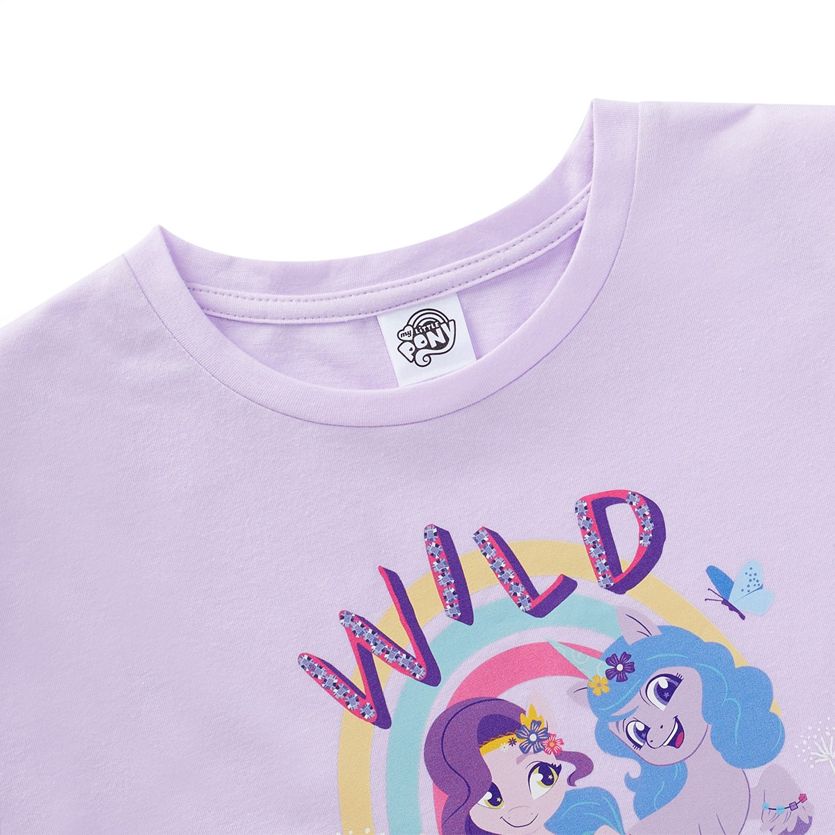 มายลิตเติ้ลโพนี่ เสื้อยืดแขนเต่อ พิมพ์ลาย My Little Pony สำหรับเด็กหญิง รุ่น FMTN2310LG003_4