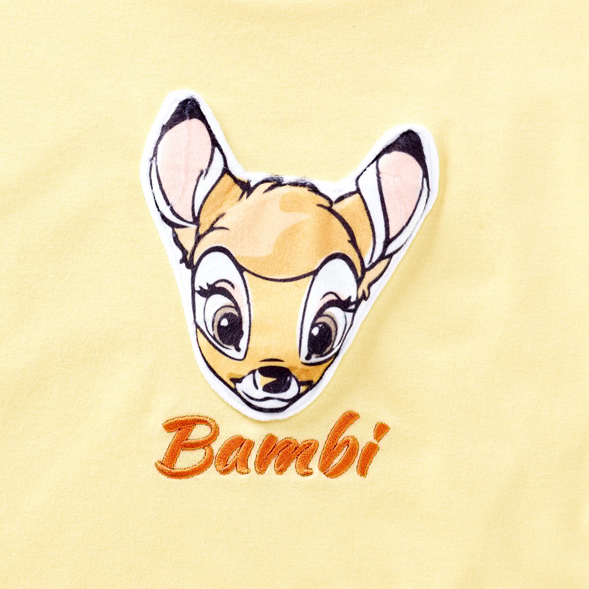 ดิสนีย์ X เบสิโค เสื้อ Bambi สำหรับเด็กหญิง รุ่น FMTN2405LG009 สีเหลือง_3