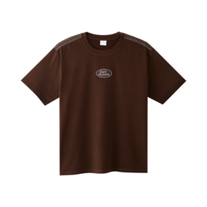 เบสิโค เสื้อยืดผู้ชาย สีน้ำตาล ไซซ์ S