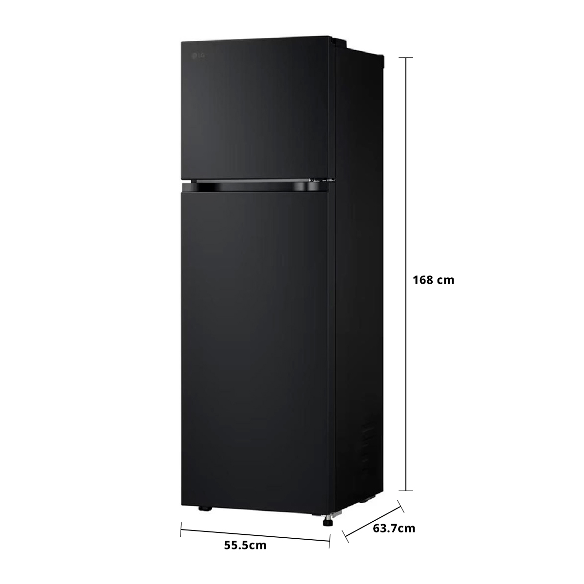 แอลจี ตู้เย็น 2 ประตู รุ่น GN-B262PQSF 9.4 คิว สีดำแมท_5