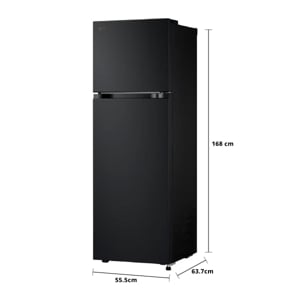 แอลจี ตู้เย็น 2 ประตู รุ่น GN-B262PQSF 9.4 คิว สีดำแมท_thumbnail_5