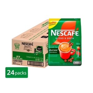 เนสกาแฟ เบลนด์ แอนด์ บรู เอสเปรสโซ โรสต์ 15.1 ก. แพ็ค 27 ซอง x 24 ถุง