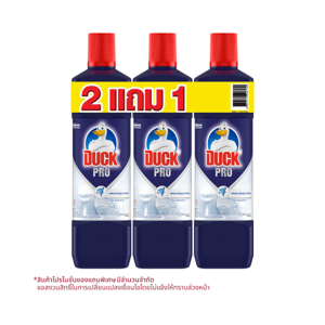 Duck Mr.Muscle Bathroom Cleaner 900ml. Pack 2 Free 1