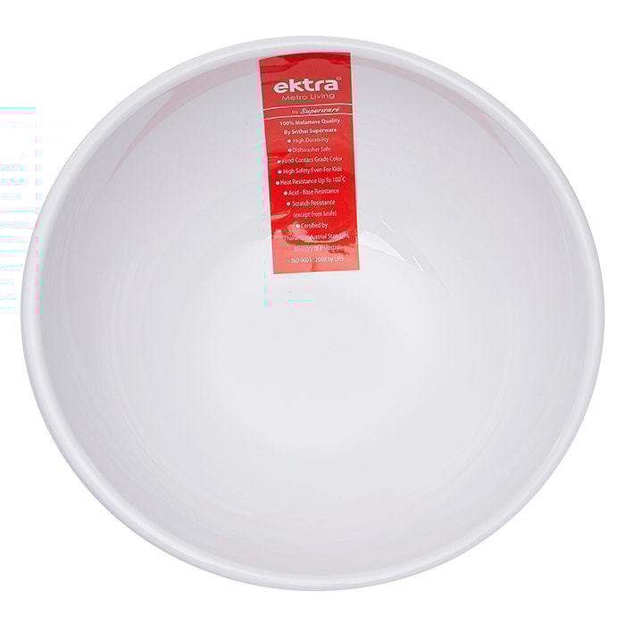 เอกตรา ชามกลม รุ่น B2116 สีขาว 7 นิ้ว_1