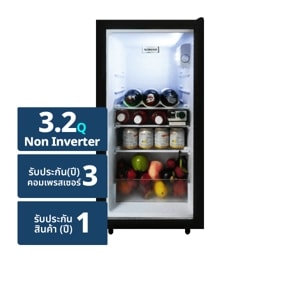 โซนาร์ ตู้เย็นมินิบาร์ 1 ประตู รุ่น SPA-95T ขนาด 3.2 คิว สีดำ_thumbnail