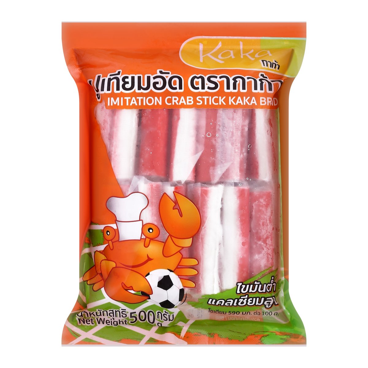 พีเอฟพี ปูอัดกาก้าแท่ง 500 ก.