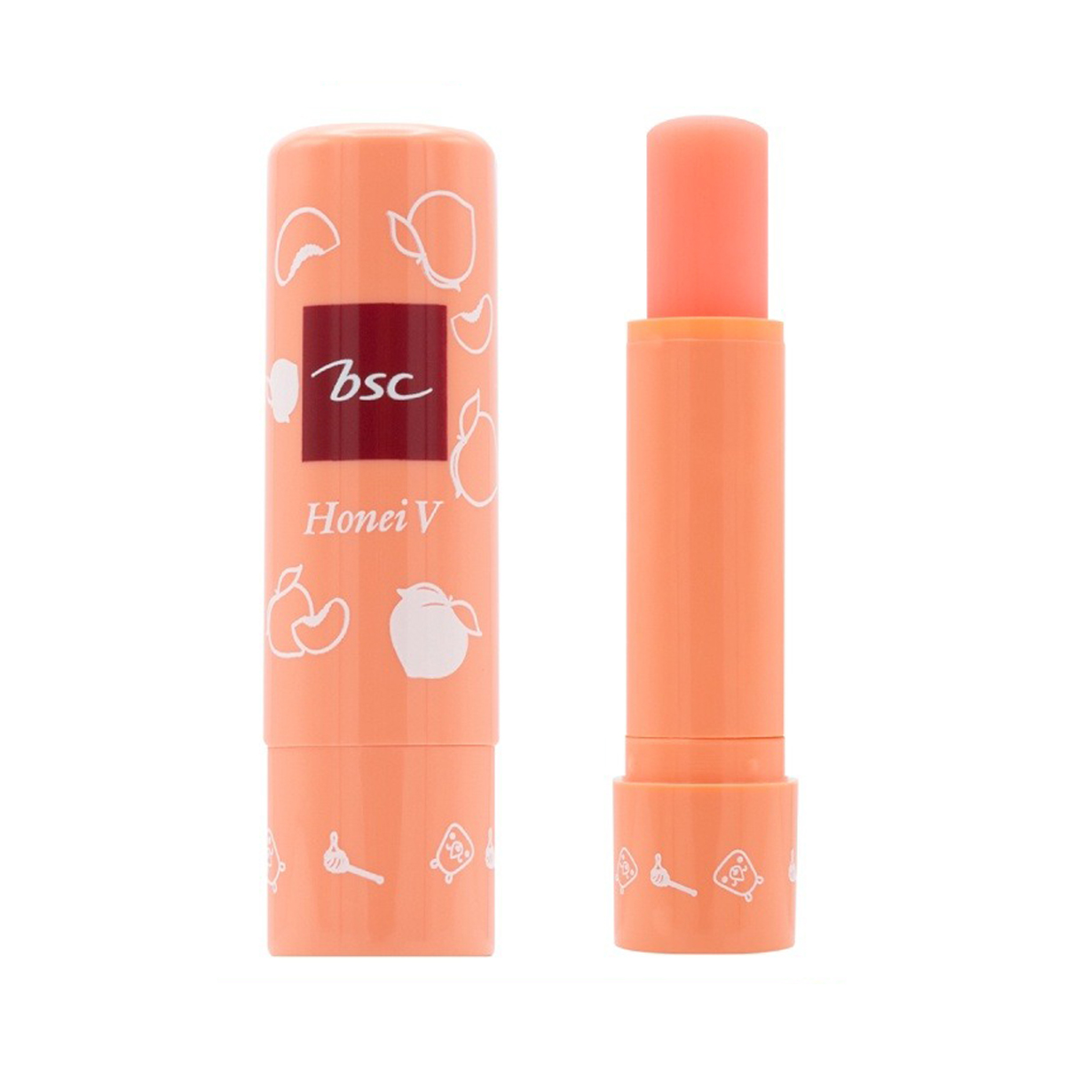 บีเอสซี ฮันนี่ วี สวีท ฮันนี่ แบร์ ซัน ลิป แคร์ SPF 30 PA++ กลิ่นพีช 4.5 ก._1