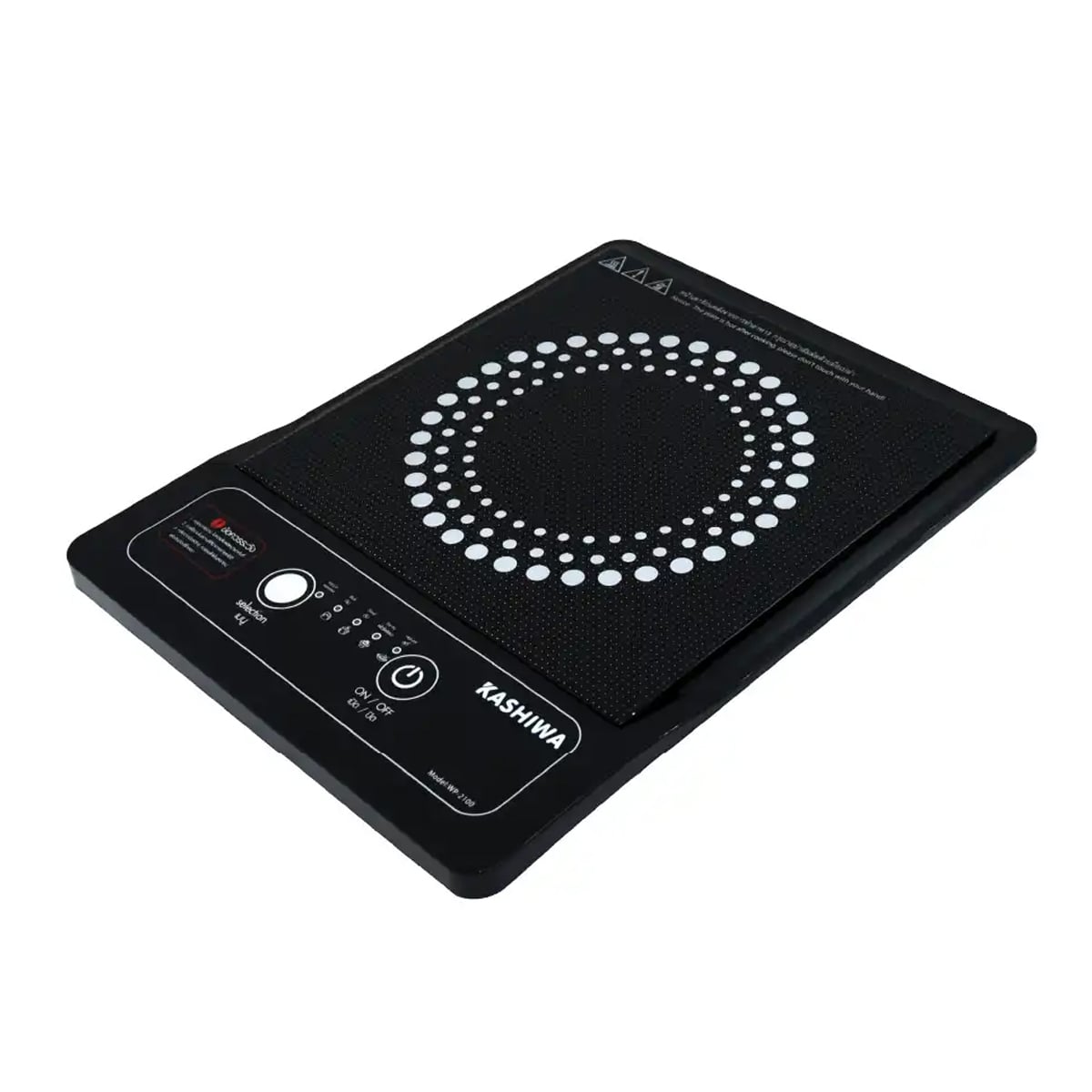 มิซาว่า เตาแม่เหล็กไฟฟ้าพร้อมหม้อสแตนเลส รุ่น WP-2100 ขนาด 1300 วัตต์_3