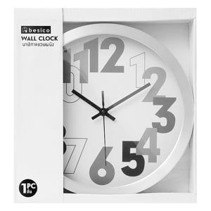 BESICO Aluminium Wall Clock 30cm.