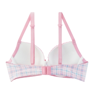 เบสิโค เสื้อชั้นใน 3/4 คัพ ลายสก็อต สำหรับผู้หญิง รุ่น FSMN2403LN011 สีชมพู_thumbnail_1